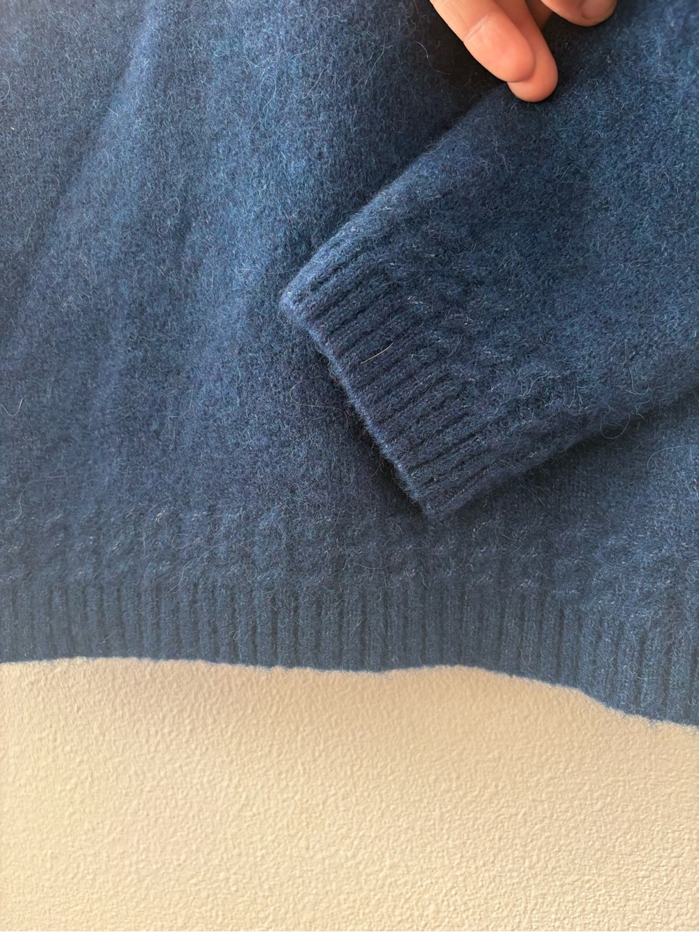 Sezane Alpaca Crewneck Sweater